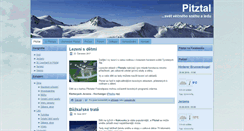 Desktop Screenshot of pitztal-web.cz