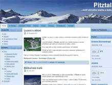 Tablet Screenshot of pitztal-web.cz